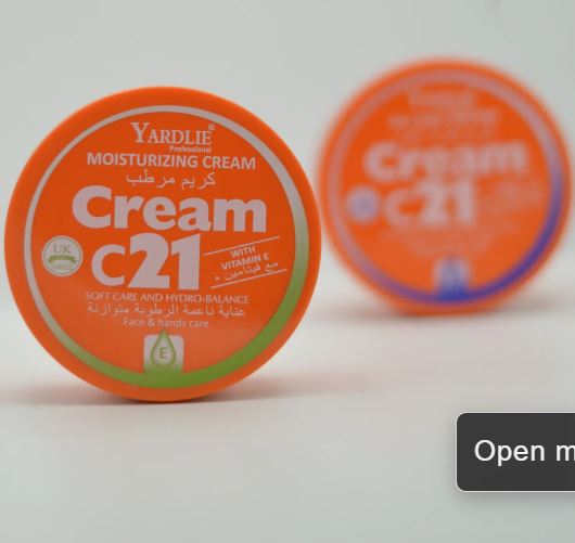 Yardlie C21 Moisturizing cream with Vitamin E 200g.