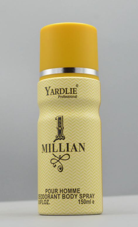 Yardlie Perfumed Body Spray| 1 Million