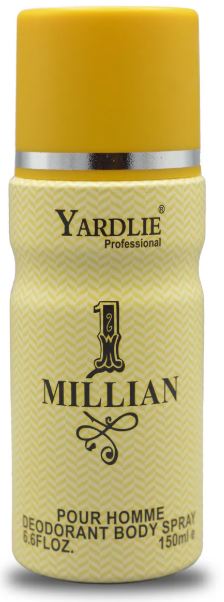Yardlie Perfumed Body Spray| 1 Million